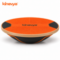 Kinevya™ Wooden Balance Board with Wide Textured Standing Surface for Home Movement Practice