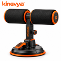 Kinevya™ Adjustable Floor Exercise Foot Anchor with Cushioned Dual Roller Support
